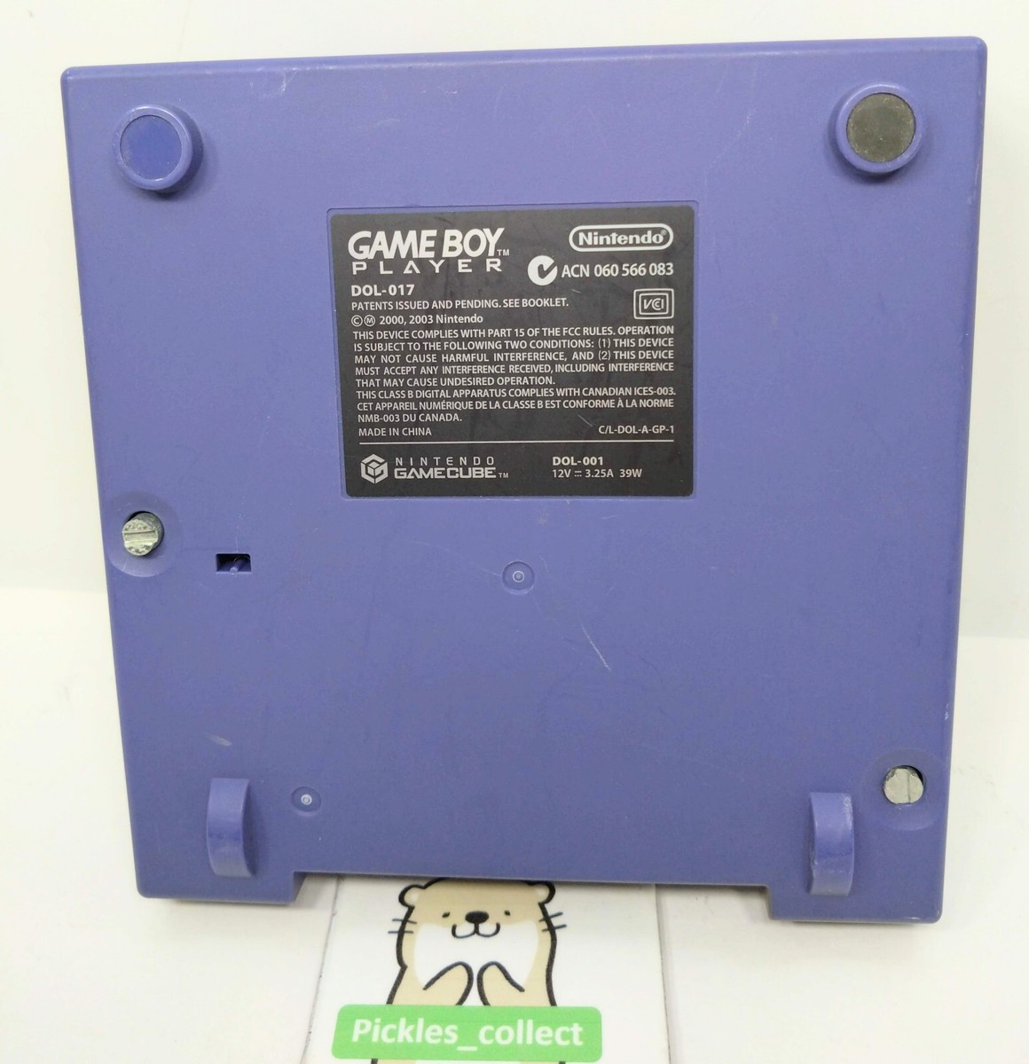 ゲームキューブDOL-001 GameBoy Player DOL-017 Game Boy Player for GameCube Purple JP DOL-017 Boxed