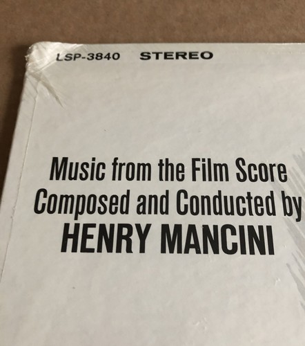Gunn Number One. Soundtrack. Henry Mancini. Sealed. Vinyl. 1967. - Picture 3 of 10