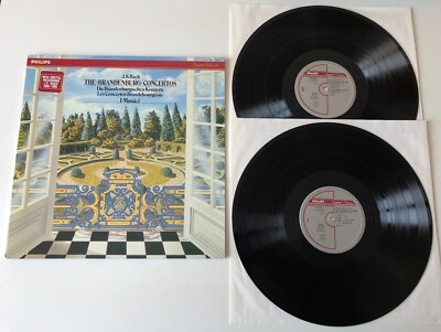 2LP SET 12'' PHILIPS DIGITAL CLASSICS JS BACH DIE BRANDENBURG KONZERTE DIE MUSIKER 