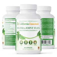 Joint Flex Support, Turmeric, Pain Relief, Increased Joint Stability -  180 Caps