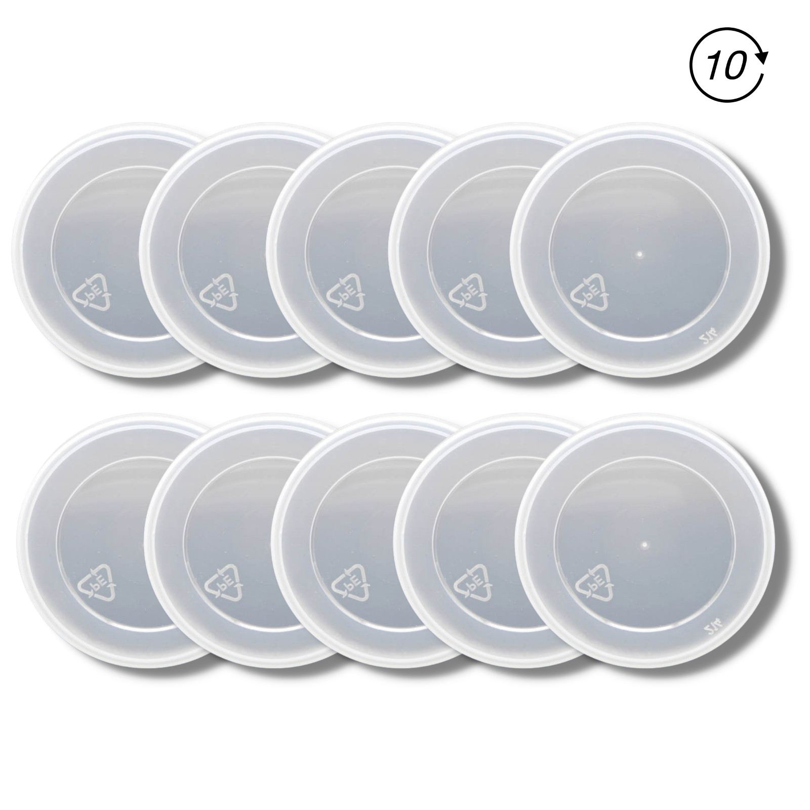10 Frischhaltedeckel BPA frei Dosen Deckel 74 mm Konservendose Hundefutter Dose
