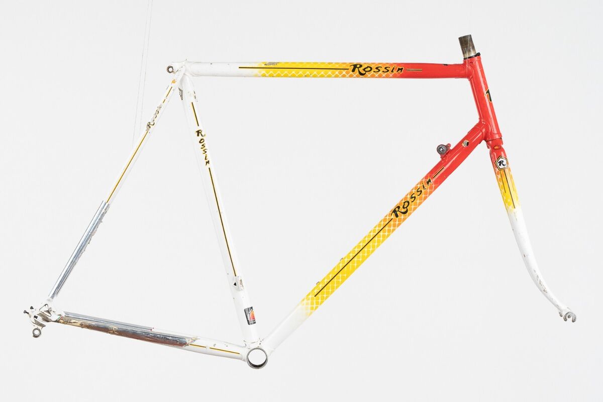 ROSSIN AERO STEEL FRAME VINTAGE ROAD RACING BIKE BICYCLE ROSSIN AERO STEEL FRAME VINTAGE ROAD RACING BIKE BICYCLE
