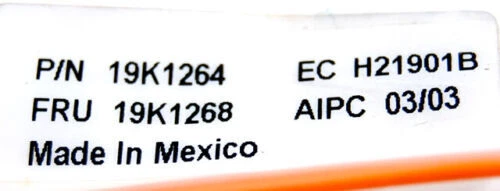 IBM SC Optical Fiber Cables
