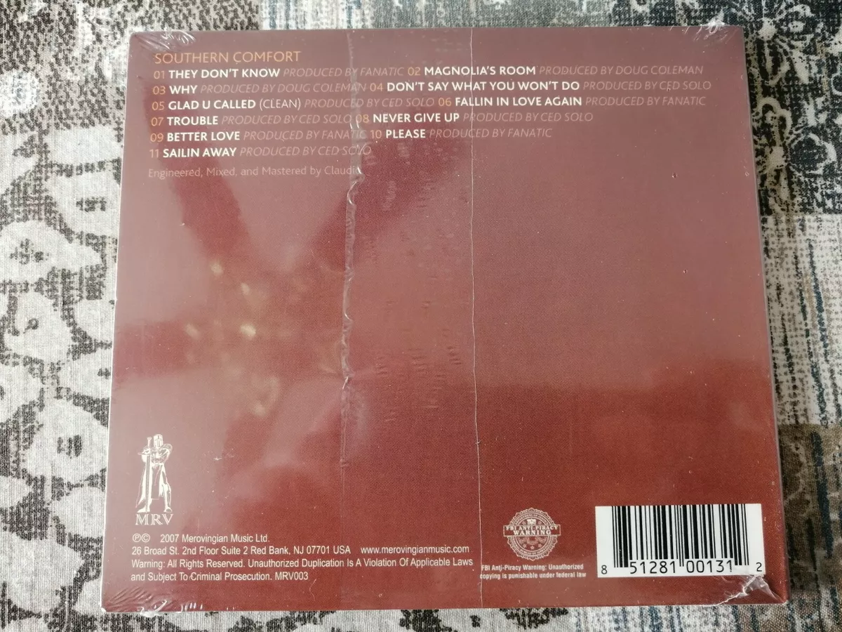 Southern Comfort Clean by Anthony Hamilton CD Apr 2007