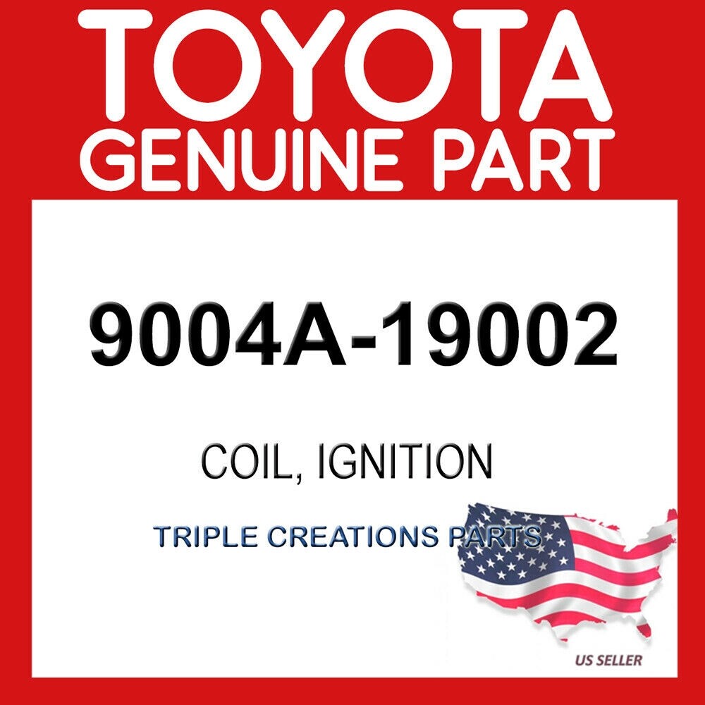 Toyota Genuine 9004A19002 Coil Ignition 9004A-19002 OEM | eBay