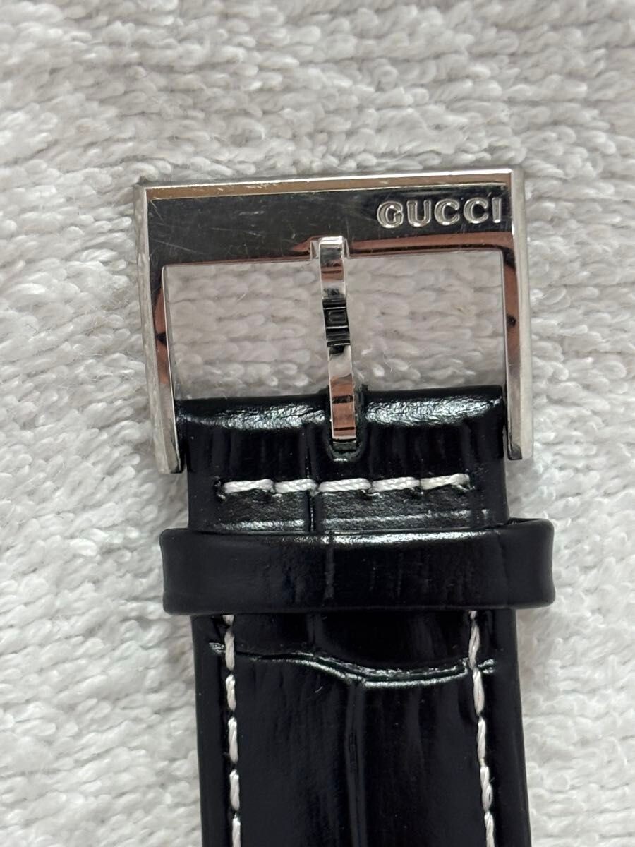 GUCCI Pantheon 115.2Quartz Date Men's Watch Blue Dial Analog From