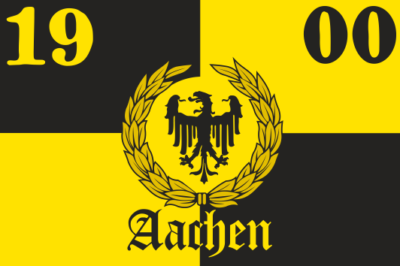 KÖNIGSBANNER Aachen Flagge AC – 60x90 Cm, Doppelt Gesäumt, Made In Germany
