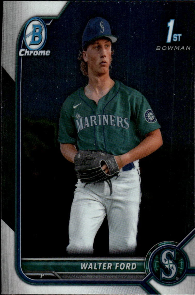 2022 Bowman Draft Harry Ford #BDC-187 Chrome Seattle Mariners -8P