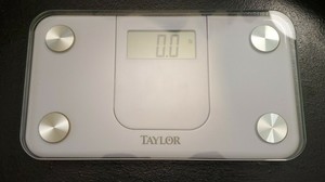 Taylor 7086 Mini Glass Digital Electronic Scale with ...