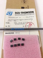 10pcs/10pcs TL081CD GENERAL PURPOSE J-FET SINGLE OP AMP SO-8 NEW NEW 