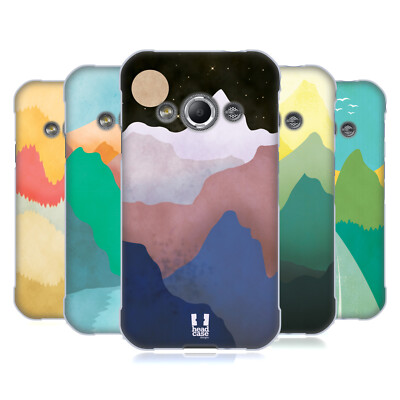 HEAD CASE DESIGNS COLOURFUL MOUNTAINS SOFT GEL CASE FOR SAMSUNG PHONES 4
