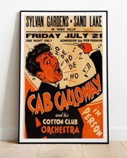 Cab Calloway Tour Poster - Live #274