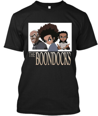 The Boondocks American Animated Sitcom Cartoon TV Show T-Shirt S-5XL