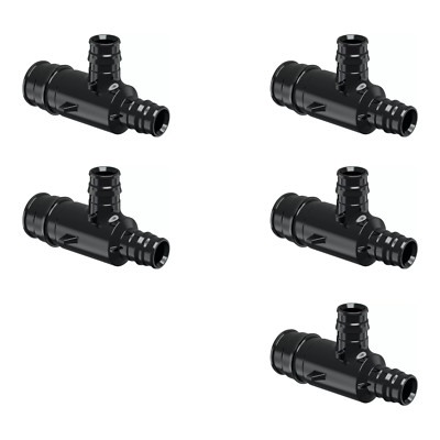 5PIECES Uponor Q&E PPSU Tee reducer 25x16x16 PEX Fitting 1008702 plumbing