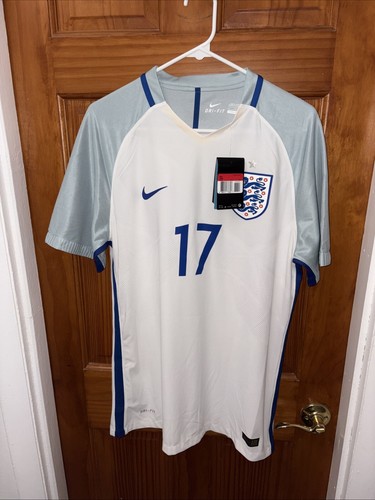 Nike 2016 England Home Vapor Match Dier Jersey, Shirt, New, Size Large - Picture 3 of 7
