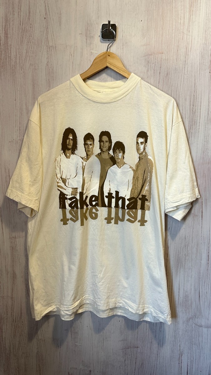 Vintage Take That 1995 Europe tour Size L tee t-shirt 100% cotton 
