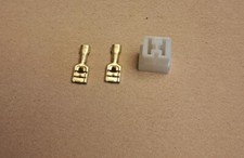 Kompaktstecker 2 Polig  waggerecht Steckergeh&auml;use f&uuml;r  KFZ Arbeitsscheinwerfer