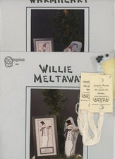 DKT Originals Willie Meltaway & Iva Warmheart Snowman Buttons GA Threads Bundle