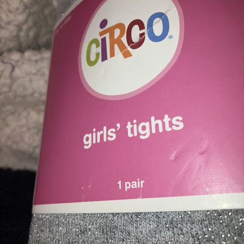 Girl’s New Target Circo 12-14 Silver, Sparkly Tights - Picture 4 of 10