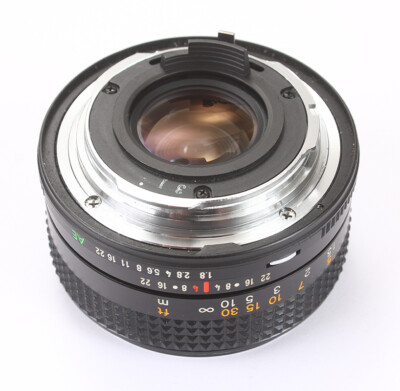 N.⑤ 50MM 50/1.8 KONICA HEXANON AR, LITTLE DUST AND DEBRIS/185176 | eBay