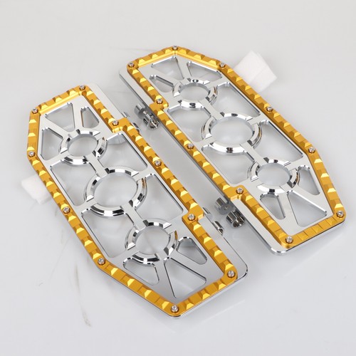 MX Front&Rear Floorboards Footpegs For Harley Electra Street Glide FLHX Softail - Picture 12 of 20