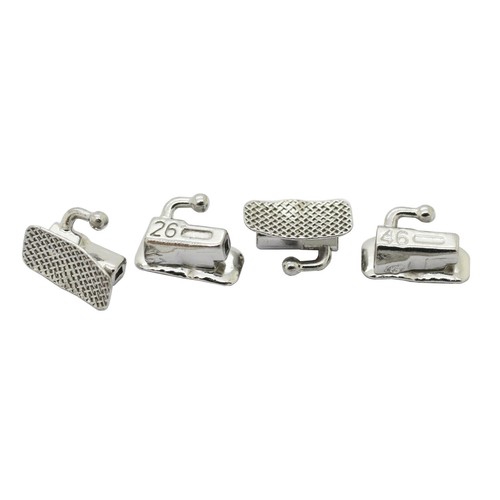 200pcs Dental Orthodontic Buccal Tubes 1st 2nd Molar MBT Roth 022 Bondable Mesh - Picture 26 of 129