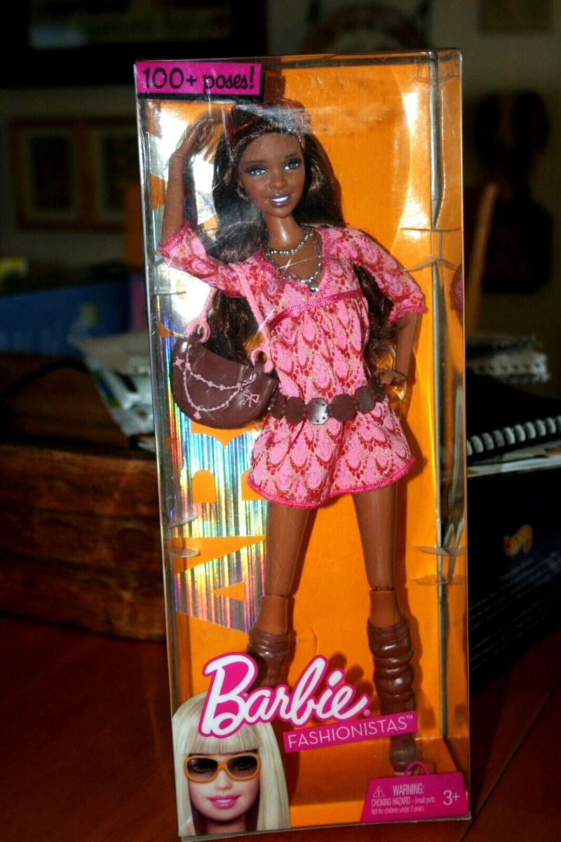 2009 Fashionistas Artsy Nikki Barbie Doll 100 Poses New in Box eBay