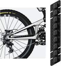 Ldouxx Mountain Bike Chainstay Protector, MTB Silicone Chain Stay Frame Guard Pr