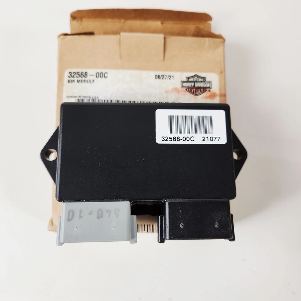 Módulo de bobina de encendido OEM Harley 32568-00C doble leva 88 genuino 2000-2003 Softail Foto 2 de 4