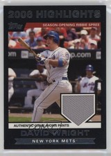 2007 Topps 2006 Highlights Relic Series 2 David Wright #HRDW 0ju0