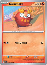 Darumaka 013/086 Scarlet & Violet: Black Bolt Common