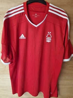 Nottingham Forest Adidas Home Football Shirt 2014/ 15 size Large - Image 1 of 4