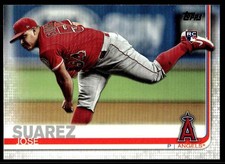2019 Topps Update Jose Suarez Rookie Los Angeles Angels #US14