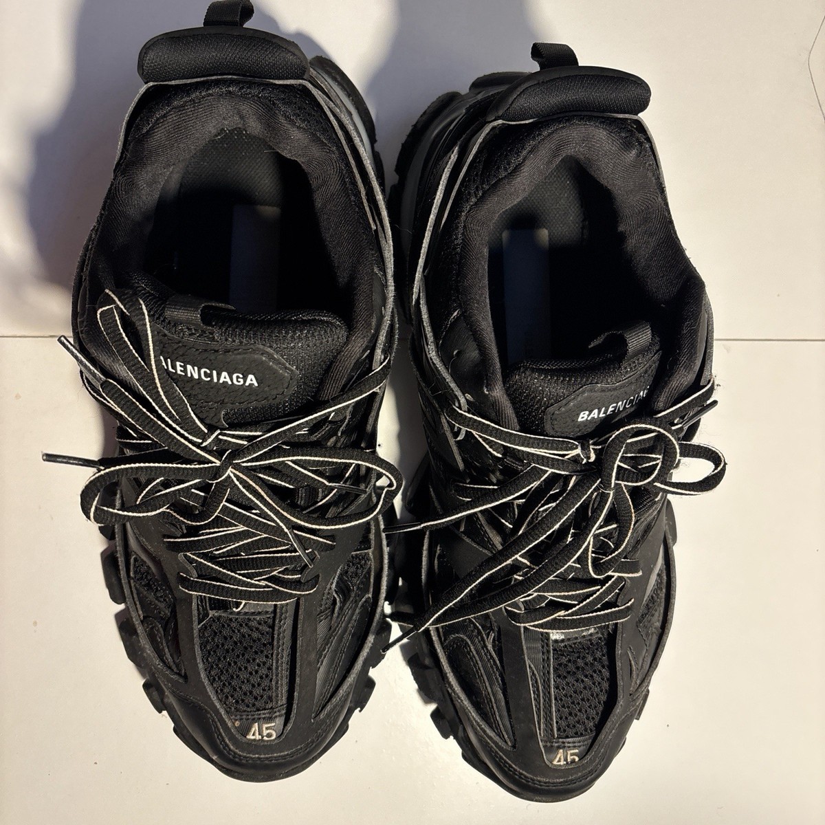 BALENCIAGA Track LED USED in GOOD condition Used Balenciaga track LED Us men size 9 #balenciaga... | Depop main image 2