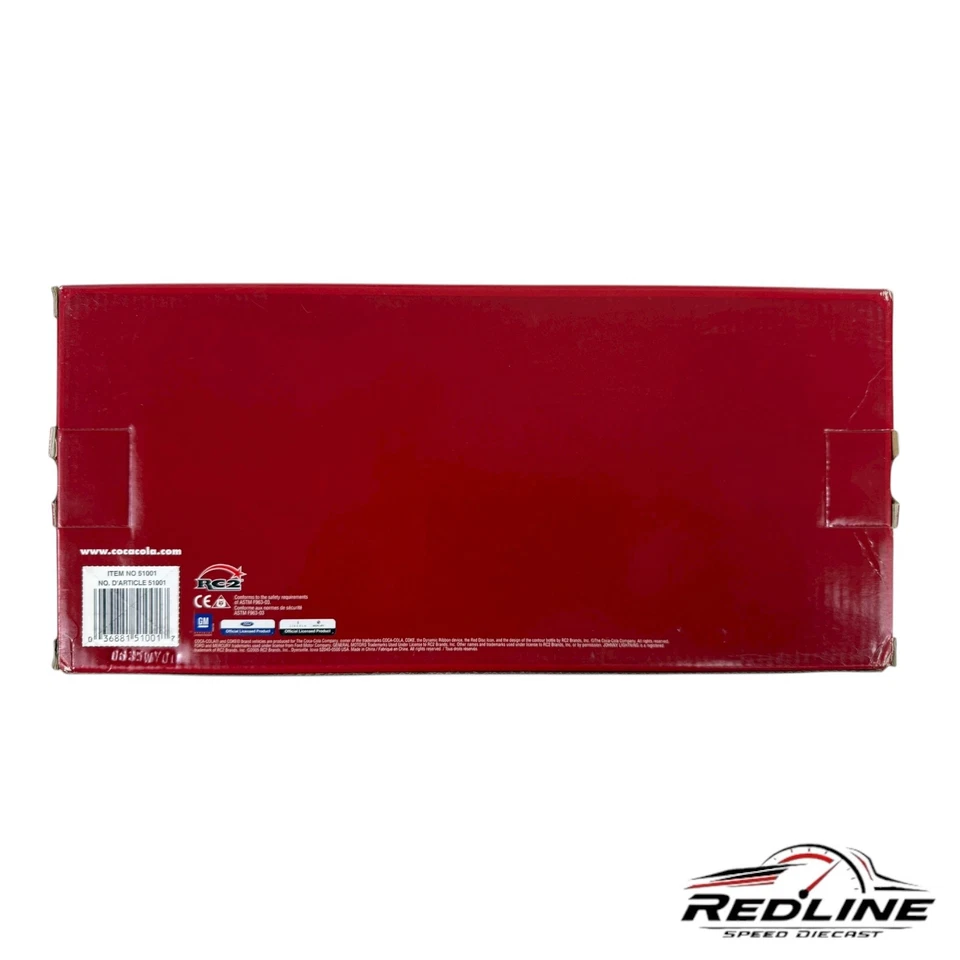 🔥🔥🔥Johnny LightningCoca-Cola 1955 Chevy Bel Air Yellow 1:18 C3🔥🔥🔥 - Image 4 of 4