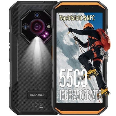 5G Ulefone Armor X32 Pro Outdoor Smartphone 16GB+256GB Android14 5,65' Handy NFC