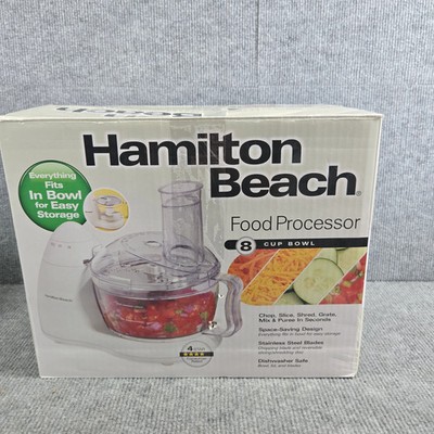 Hamilton Beach 8 Cup Food Processor FP12 300W Model 70450 New Open Box