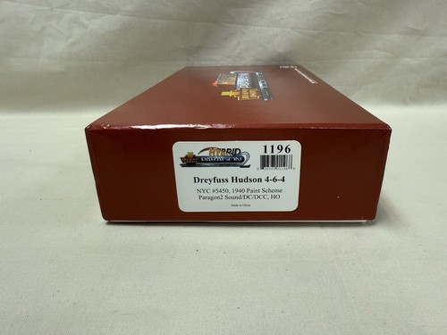 Broadway Limited - HO - NYC - Dreyfuss Hudson 4-6-4 #5450 Sound, DCC- Train 1196