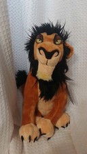 SCAR The Lion King Plush 14" Medium Genuine Disney Park With Tags