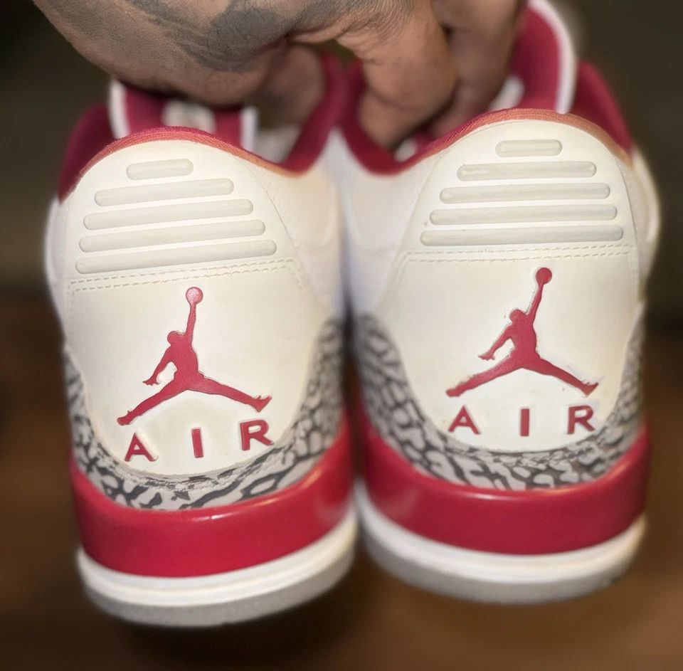12 码 - Jordan 3 Retro Mid Cardinal 红色 — 第 4/4 张图片