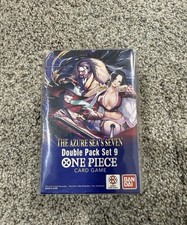 Sealed Double Pack DP-09 Prices | One Piece Azure Sea's Seven | One Piece  Cards