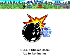 The Hundreds Bomb 3 - 4” Die Cut Sticker Waterproof Vinyl or Glossy Paper / Holo