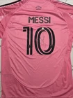 Lionel Messi Hand Signed Pink MLS Adidas Jersey With COA