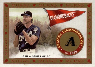 2021 Topps Allen & Ginter #MR-2 Randy Johnson T51 MURAD Reimagined