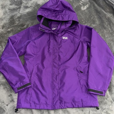 Helly Hansen Ski Jacket Womens Size Small S Purple Lightweight Windbreaker
