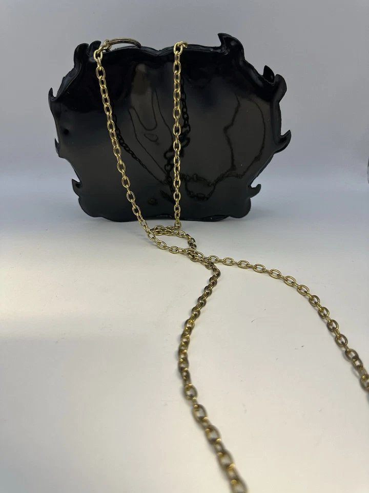 Betty Boop Face-Shaped Handbag Purse 2003 King Features Syndicate PVC / Nylon - Image 3 of 4