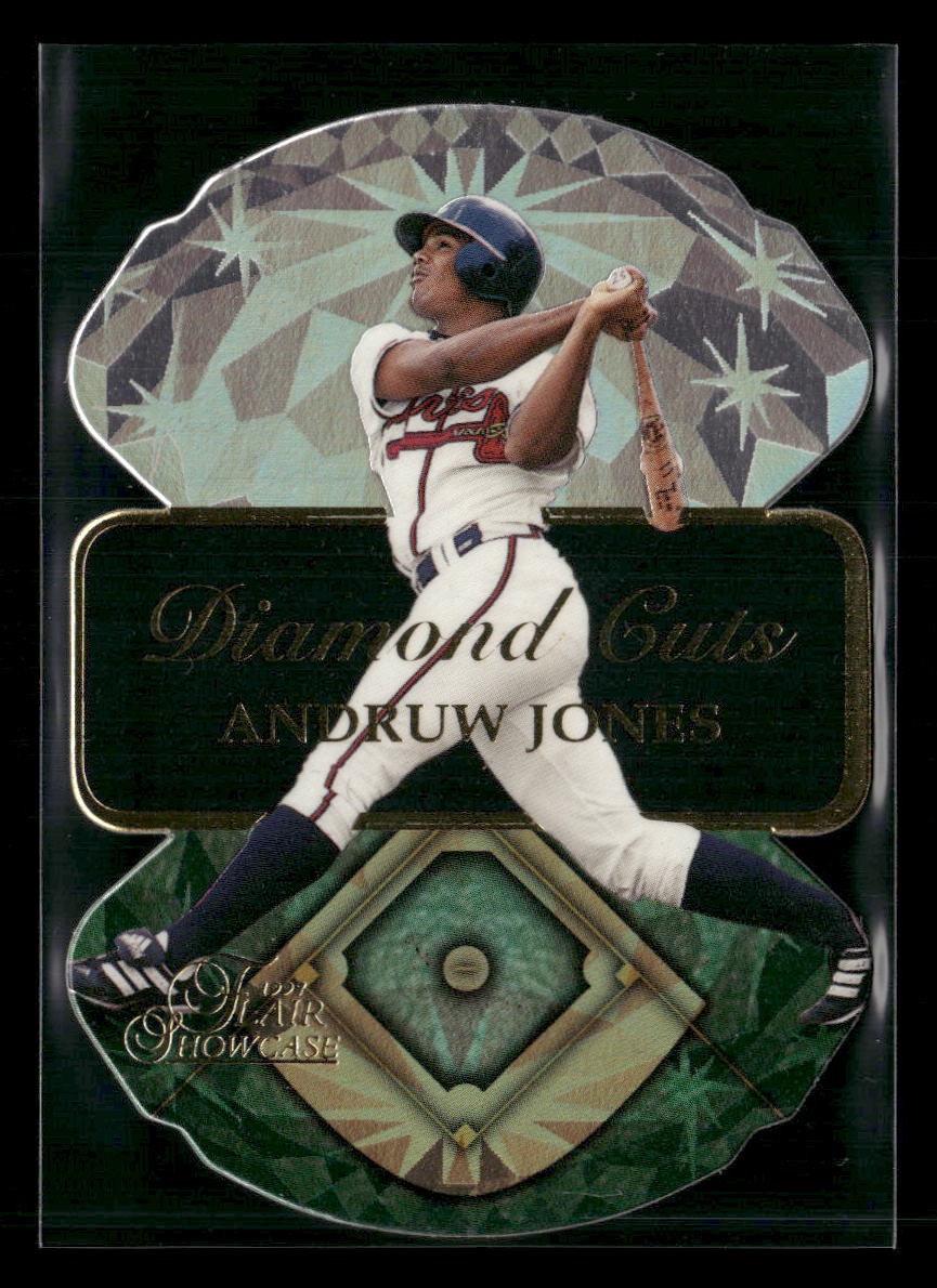 1997 Flair Showcase #8 Andruw Jones Diamond Cuts