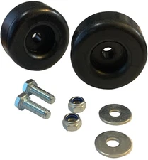 2-Pack Extreme Heavy Duty Rubber Foot (Feet) Pads Anti Vibration Isolator Uni...