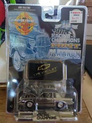 RACING CHAMPIONS CHEVROLETE Error Mint Platinum Die-Cast 87 Buick Grand National