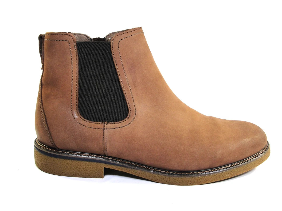HUSH PUPPIES Men\'s Brown Leather Dress Boots 1\'\' Heel  Size 11   Office Wear Hush Puppies Brown Boots for Men for Sale | Shop New & Used  main image 3